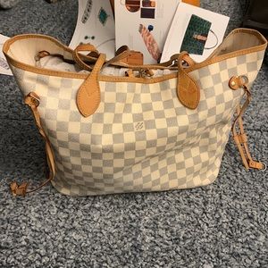 Louis Vuitton Neverfull MM Damier azur